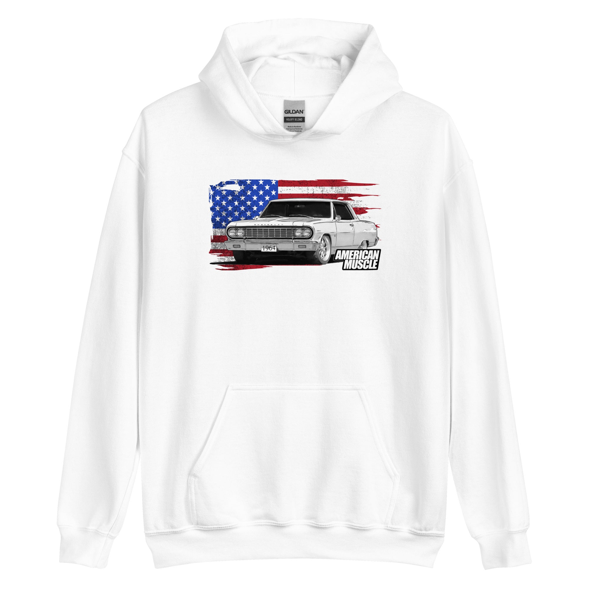 1964 Chevelle Hoodie Sweatshirt American Muscle