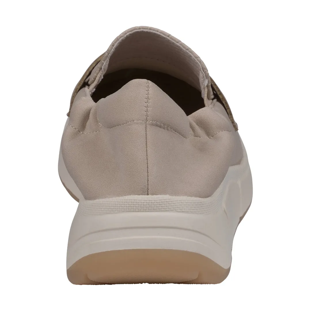 Adina Beige Penny Sneakers