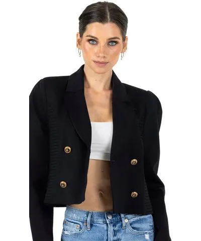 Akalia Rosalia Cropped Women Blazer