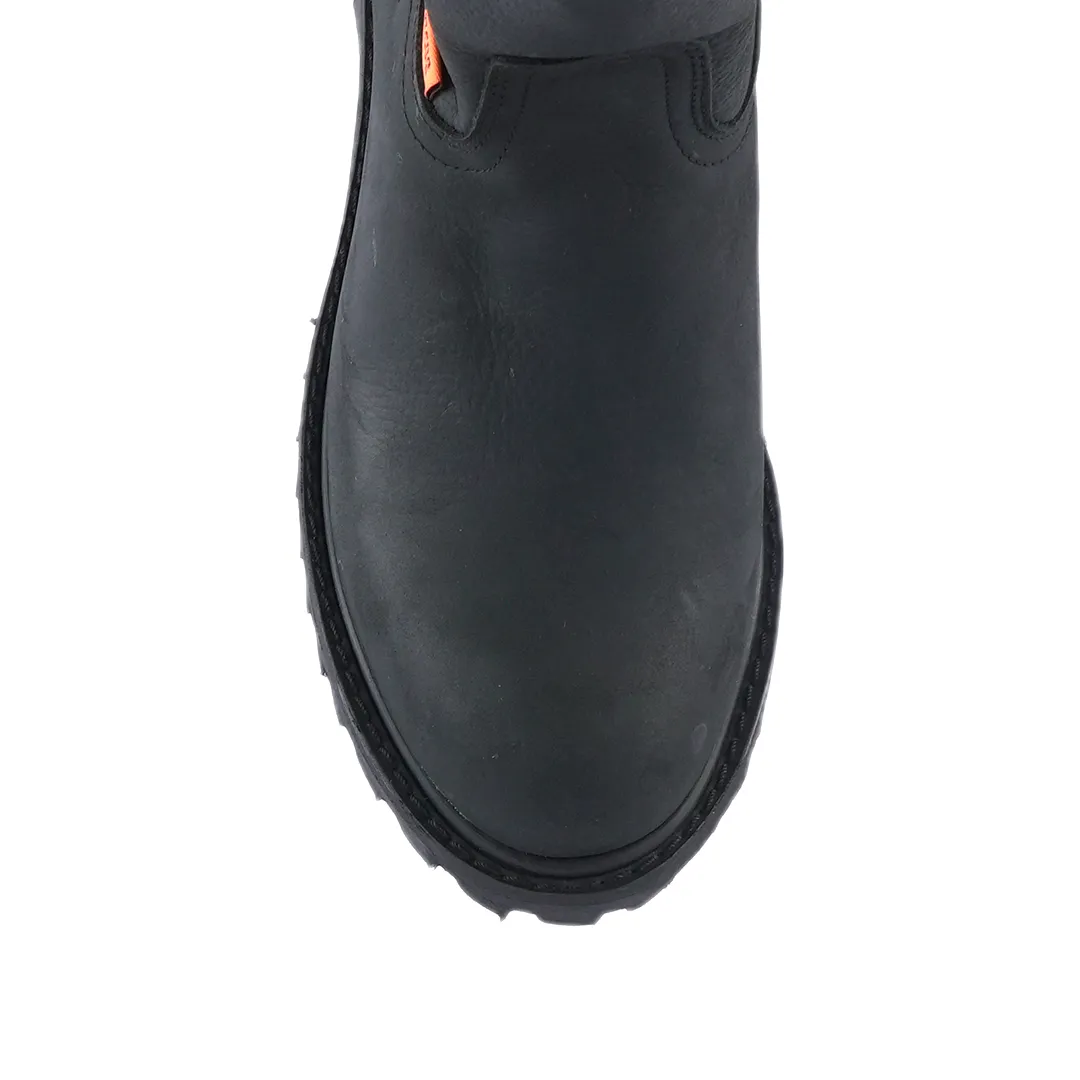 Angus Work Boot Black Tractor Black Bottom E761