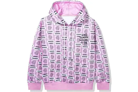 Anti Social Social Club Balcony Hoodie Multi