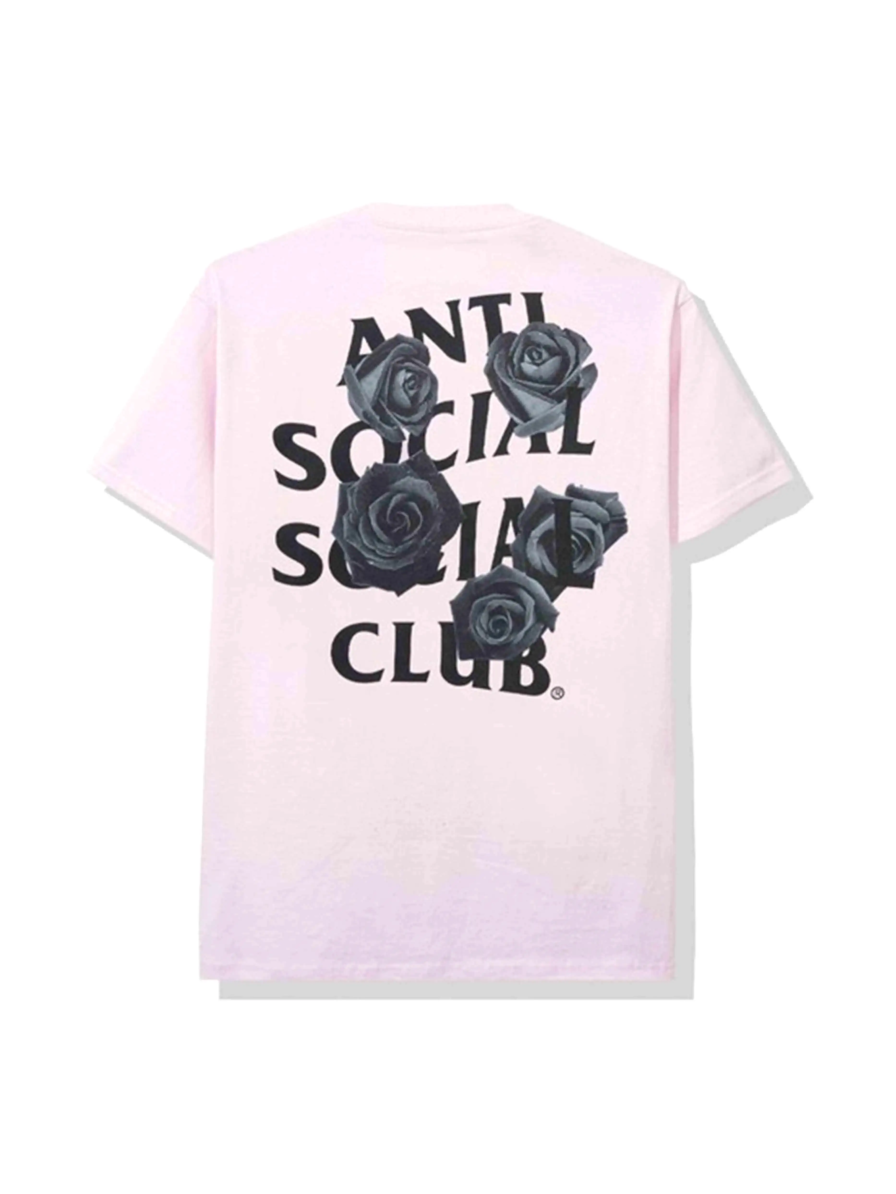 Anti Social Social Club Bat Emoji Tee Pink