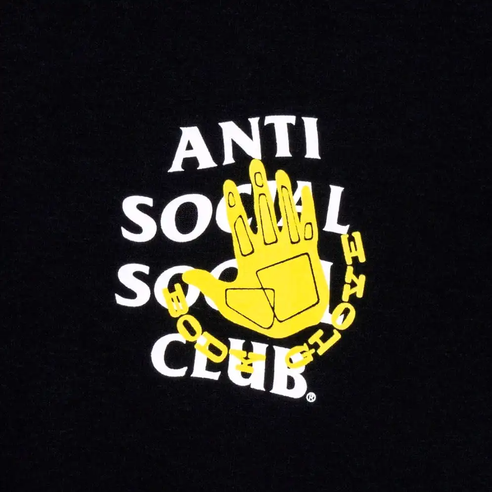 Anti Social Social Club Body Glove Spray Tee (Black)