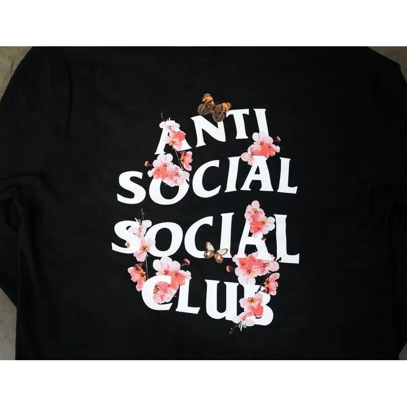 ANTI SOCIAL SOCIAL CLUB  |Crew Neck Unisex Street Style Long Sleeves Sweatshirts