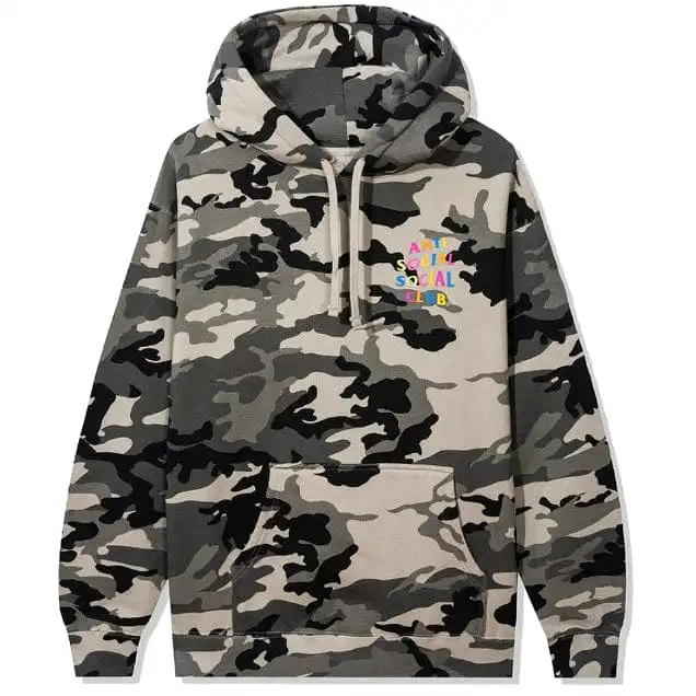 Anti Social Social Club Goodbye Forever Hoodie (Camo)