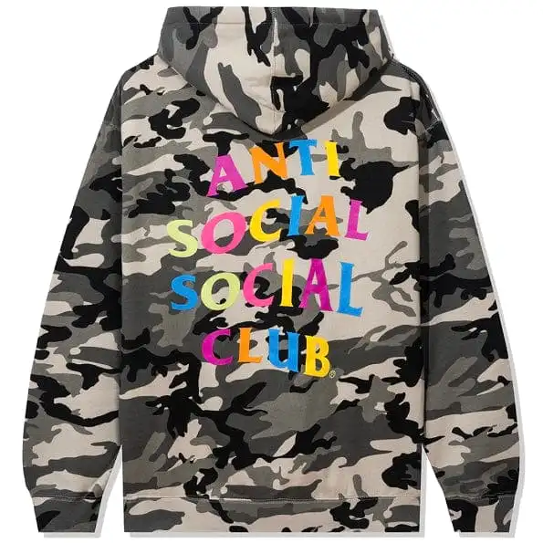 Anti Social Social Club Goodbye Forever Hoodie (Camo)