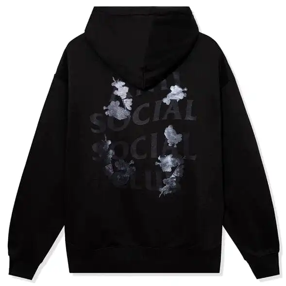 Anti Social Social Club Kkotch Tonal Premium Hoodie (Coal)