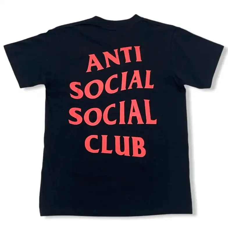 Anti Social Social Club Mind Games Tee (Black/Orange)