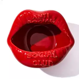 Anti Social Social Club Muse Ashtray (Red)