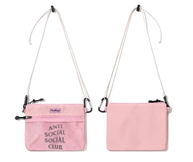 Anti Social Social Club My Bad Pink Shoulder Bag