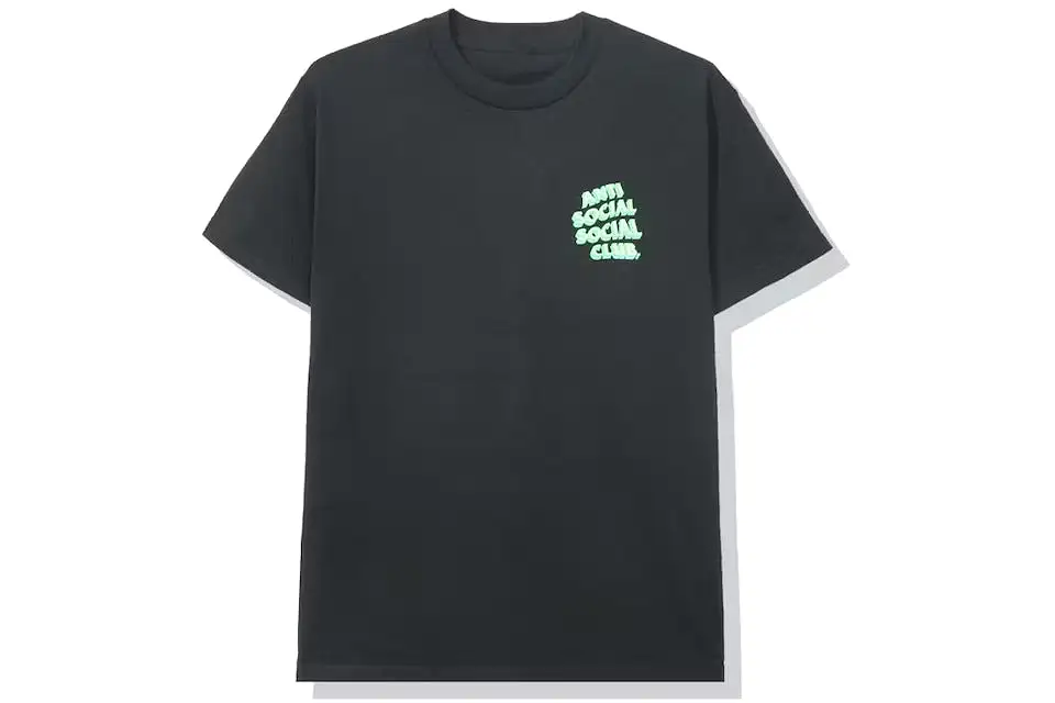 Anti Social Social Club Popcorn Tee Black