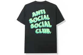 Anti Social Social Club Popcorn Tee Black