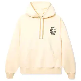 Anti Social Social Club Quivering Liquids Embroidered Hoodie (Ecru)