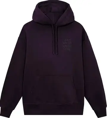 Anti Social Social Club Same But Different Hoodie 'Black'