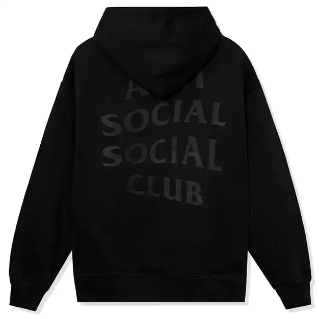 Anti Social Social Club Same But Different Premium Hoodie (Black)