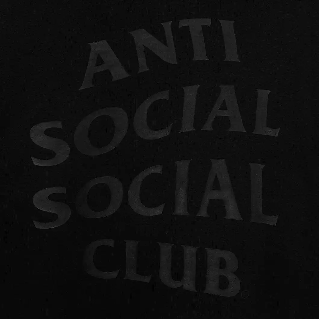 Anti Social Social Club Same But Different Premium Hoodie (Black)