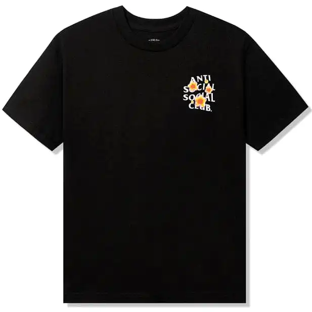 Anti Social Social Club Seeing The Feeling Tee (Black)