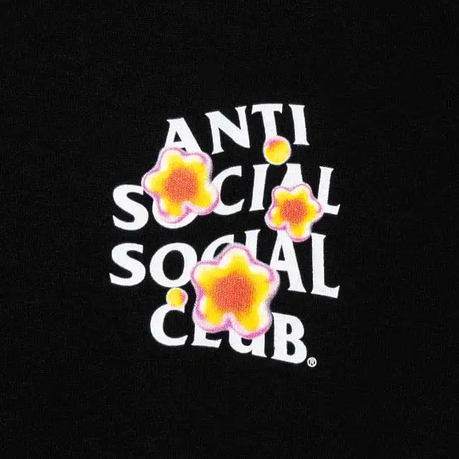 Anti Social Social Club Seeing The Feeling Tee (Black)