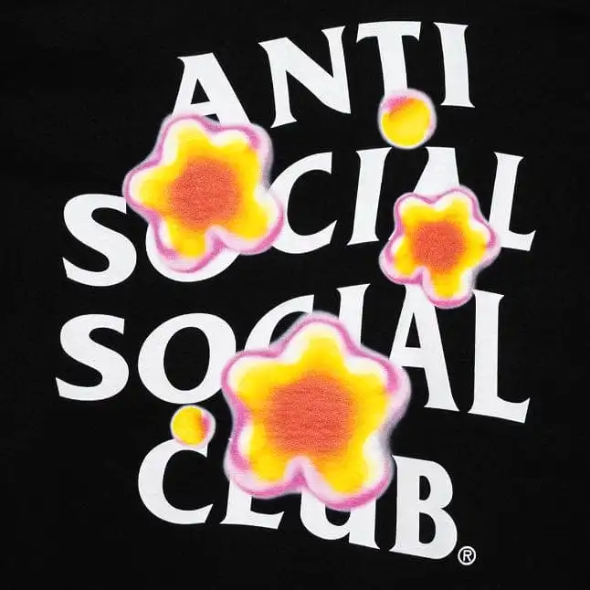 Anti Social Social Club Seeing The Feeling Tee (Black)