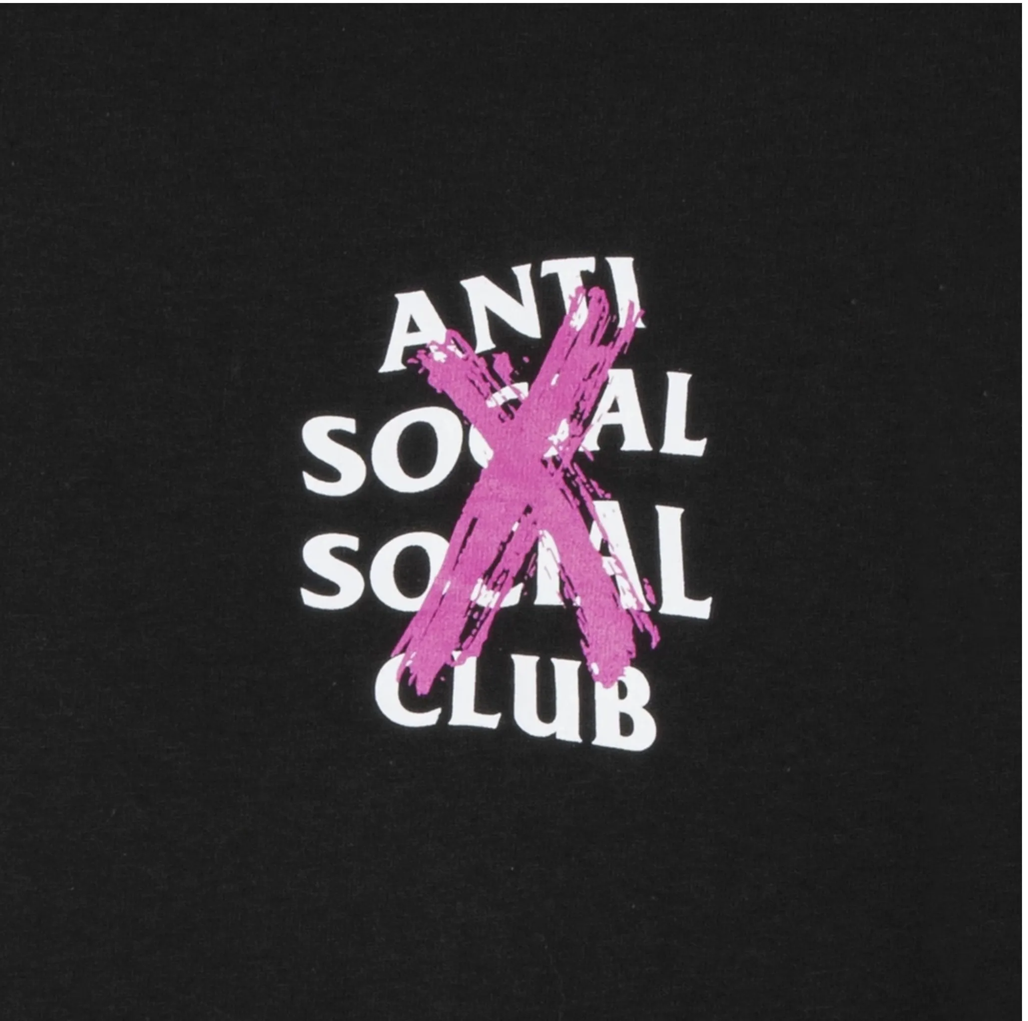 ANTI SOCIAL SOCIAL CLUB  |Unisex Street Style Cotton Logo T-Shirts