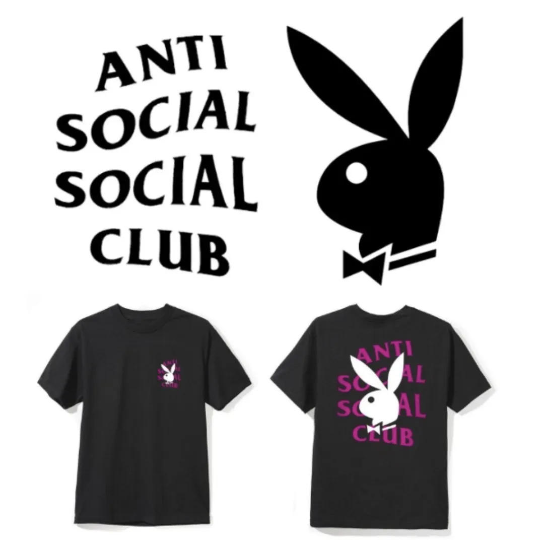 ANTI SOCIAL SOCIAL CLUB  |Unisex Street Style Short Sleeves Logo T-Shirts