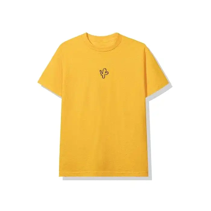 ANTI SOCIAL SOCIAL CLUB X CPFM TEE YELLOW DO NOT TOUCH