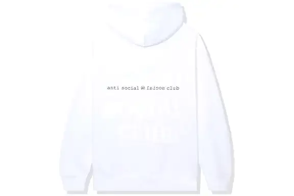 Anti Social Social Club x Fragment Type A Hoodie (FW22) White