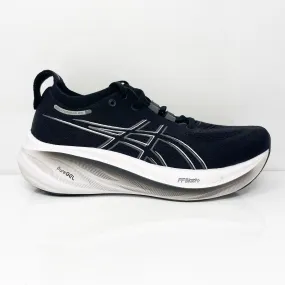 Asics Womens Gel Nimbus 26 1012B601 Black Running Shoes Sneakers Size 7.5