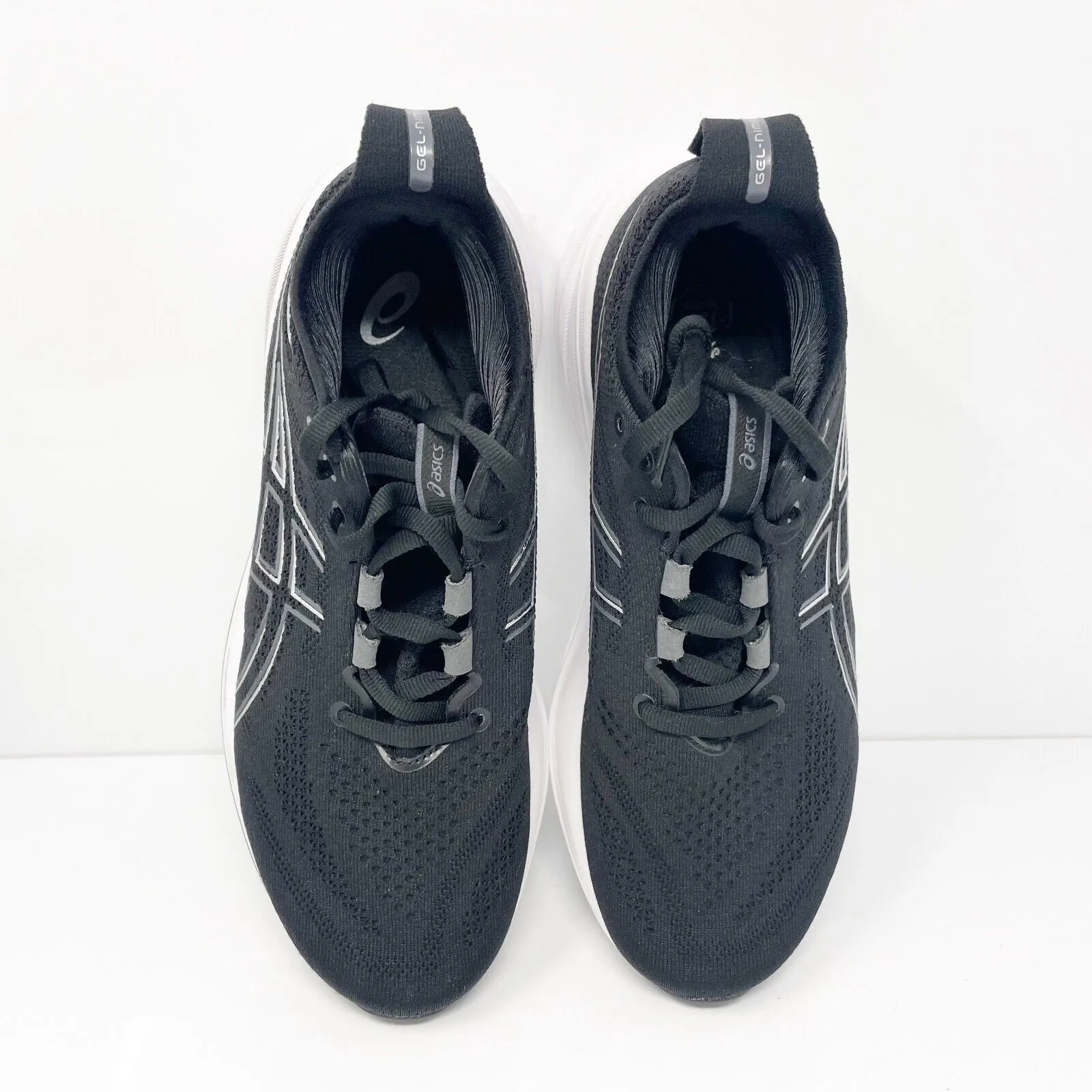 Asics Womens Gel Nimbus 26 1012B601 Black Running Shoes Sneakers Size 7.5