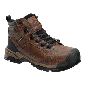 Avenger Men's 6 Ripsaw Waterproof Framer Brown Round Composite Toe EH PR Work Boot