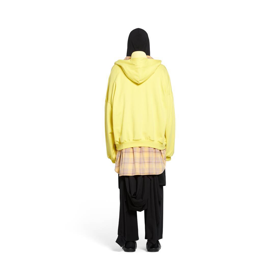 BALENCIAGA  |Unity Sports Icon Layered Hoodie Oversized in Yellow/black