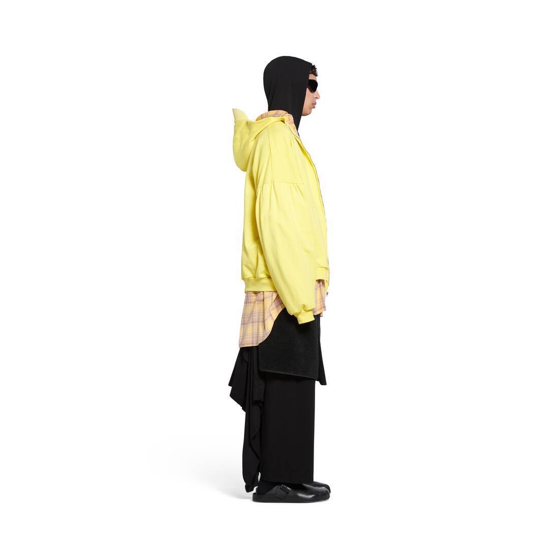 BALENCIAGA  |Unity Sports Icon Layered Hoodie Oversized in Yellow/black