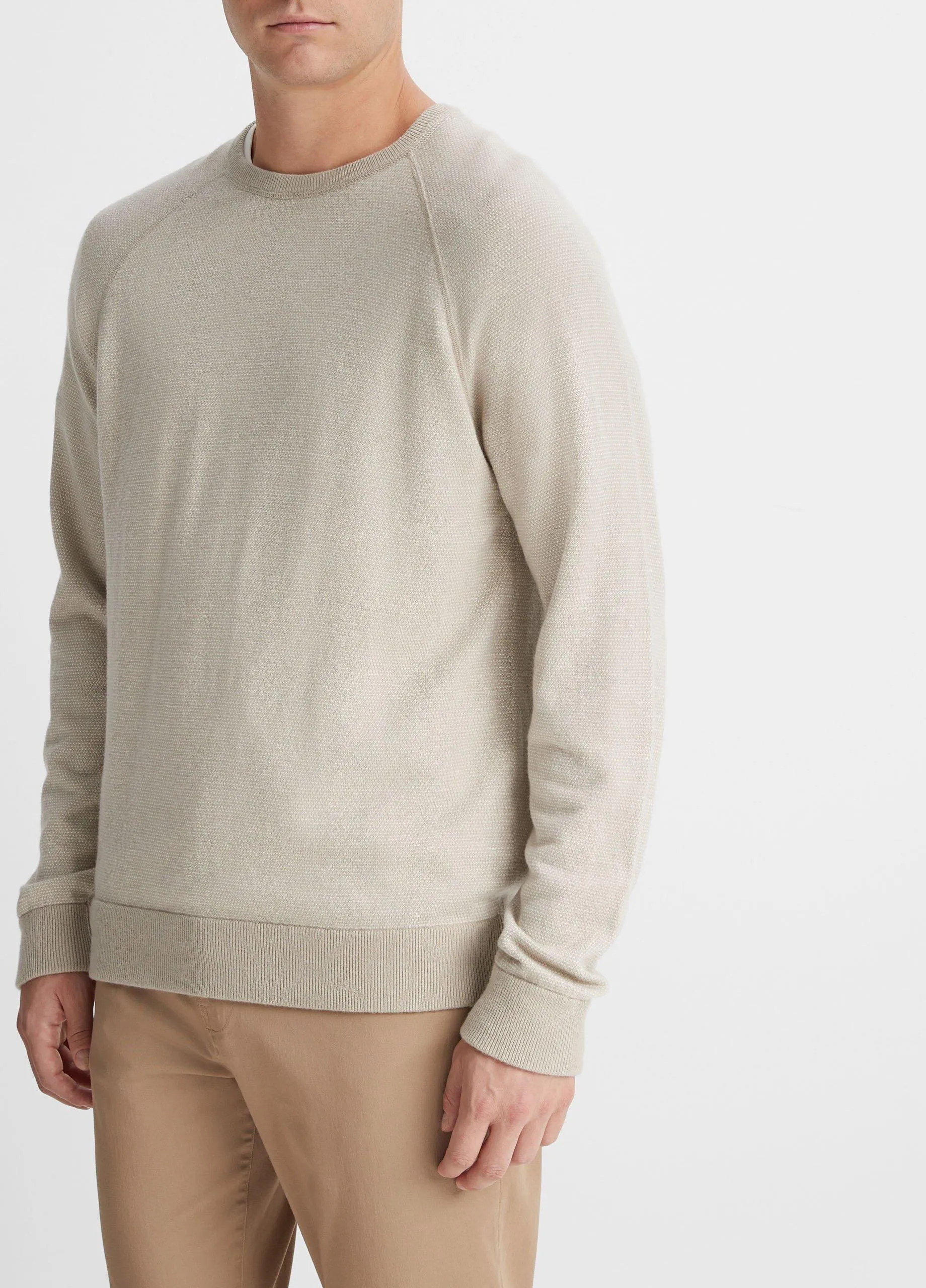 Birdseye Raglan Sweater