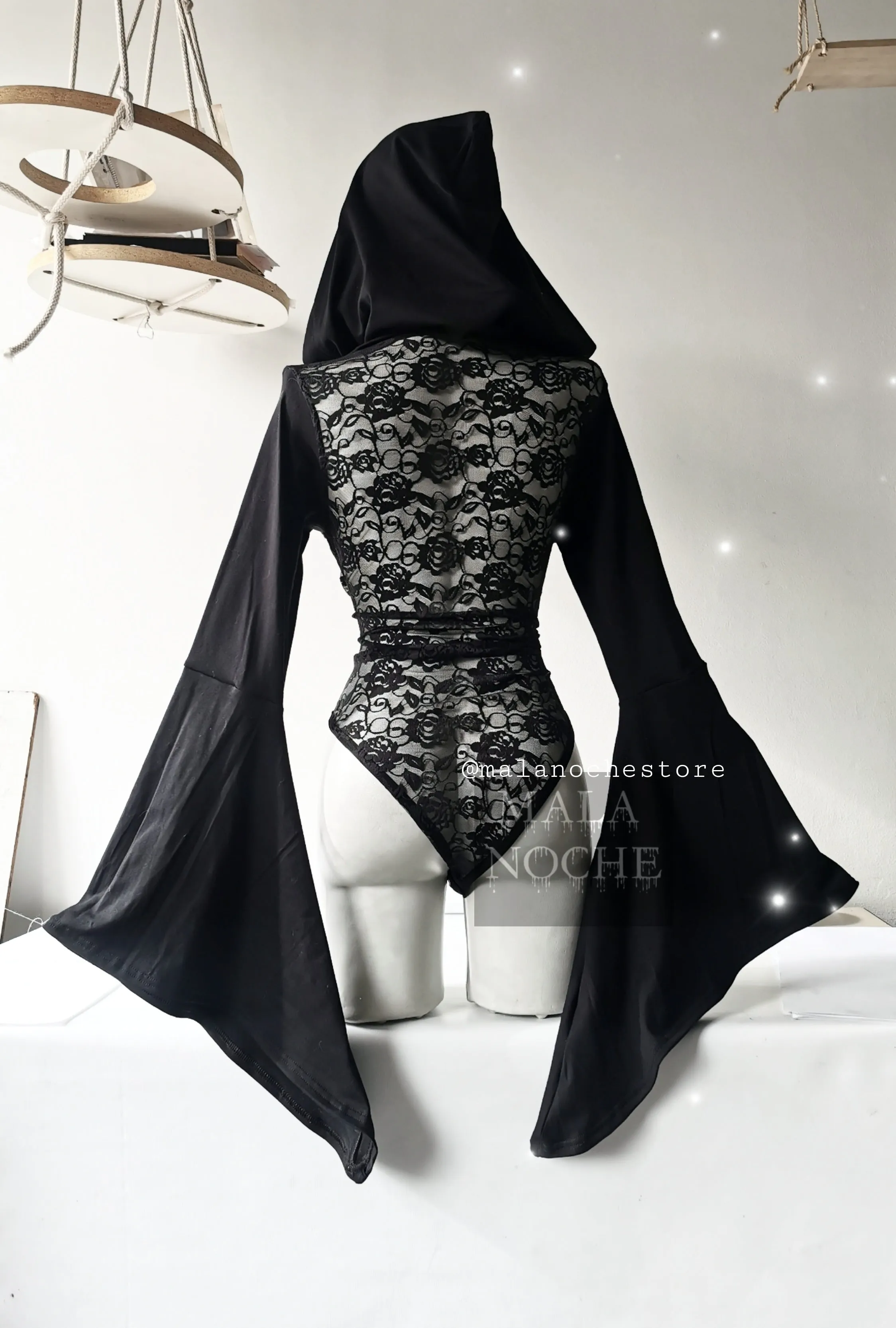 Bodysuit Gothic Lace