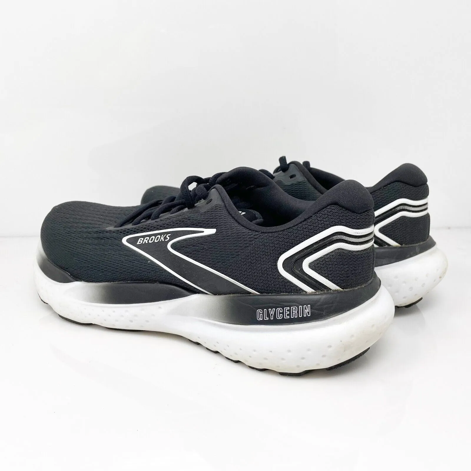 Brooks Womens Glycerin 21 1204081B090 Black Running Shoes Sneakers Size 9.5 B