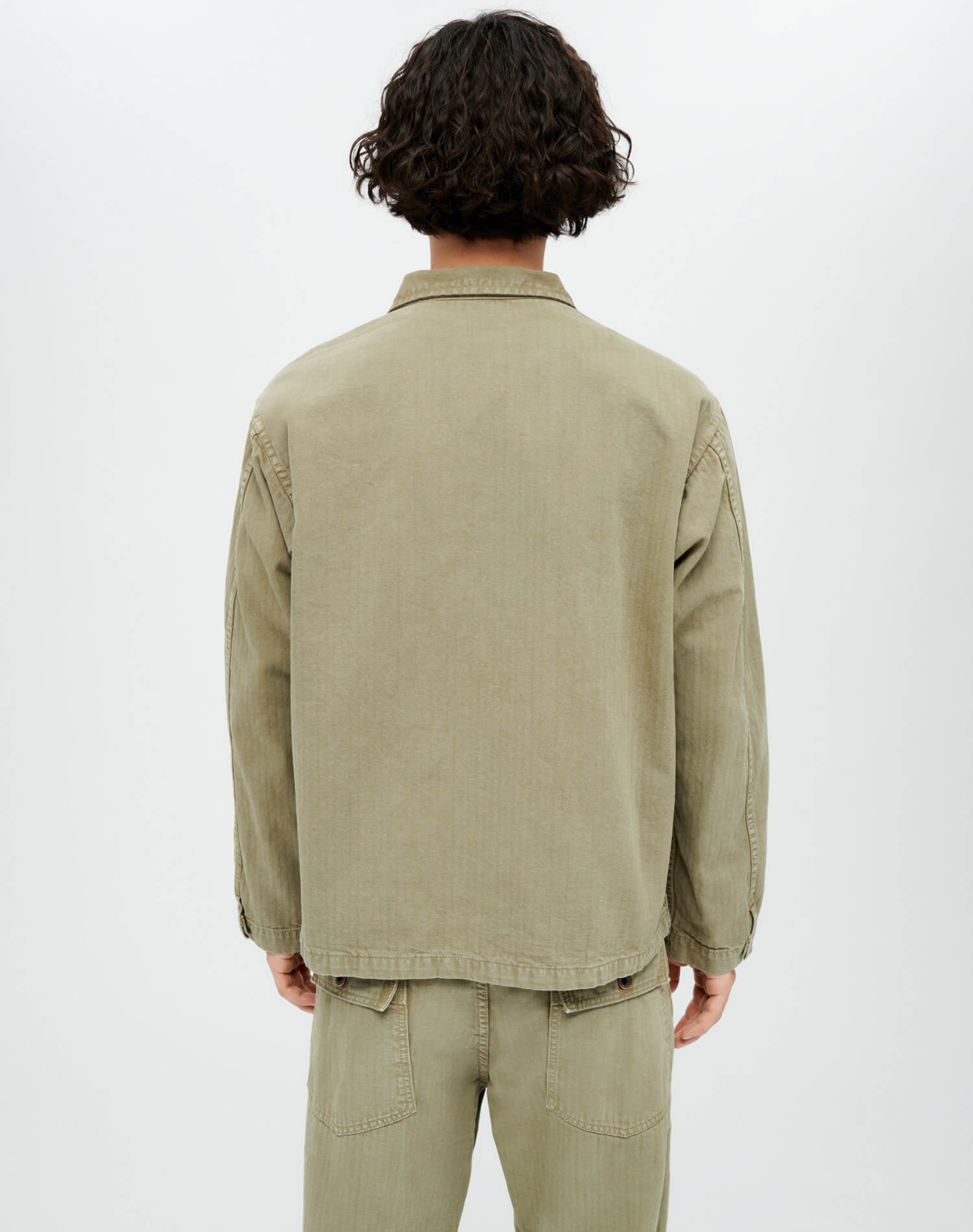 Cadet Shirt Jacket - Dirty Sage