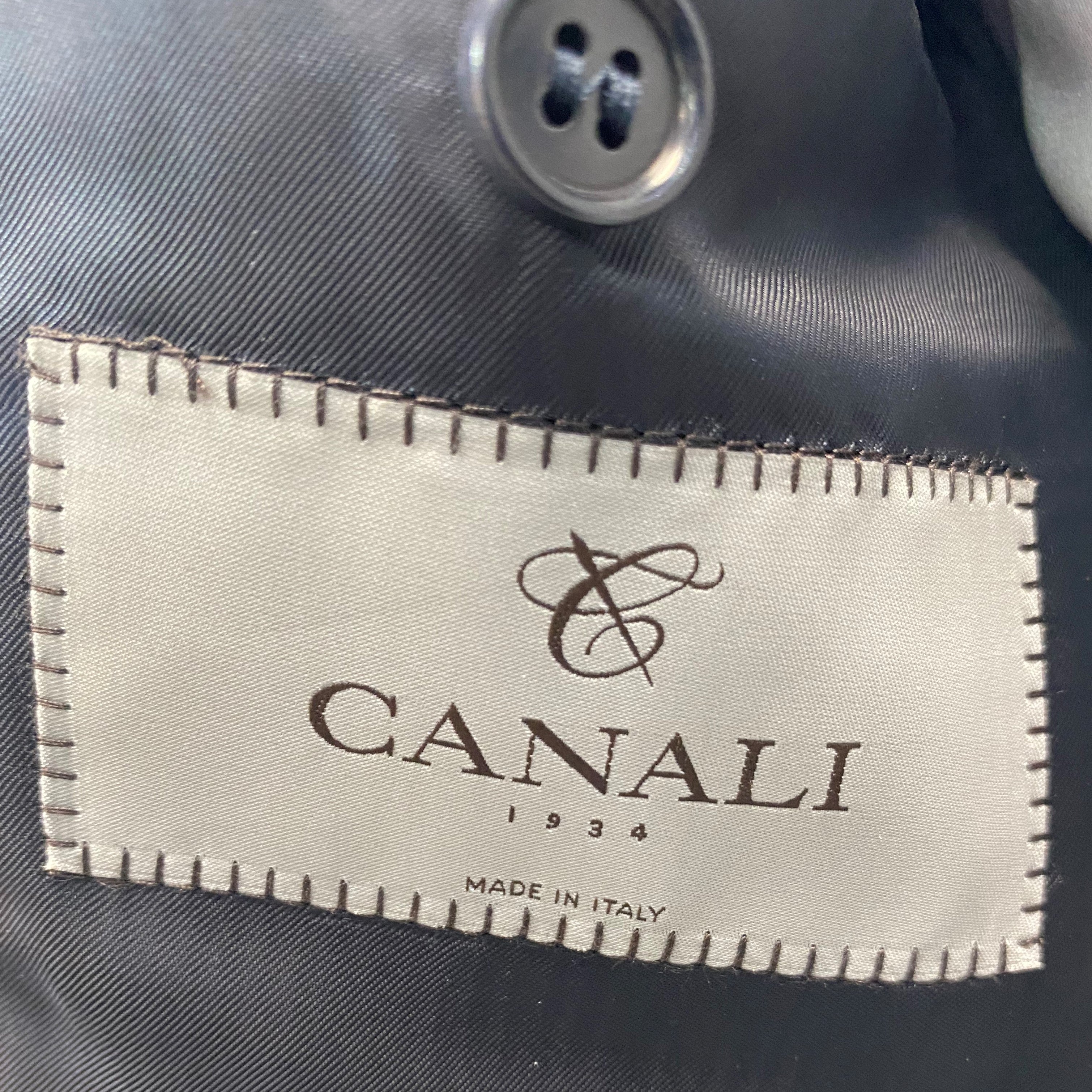 Canali 2pce Navy Suit