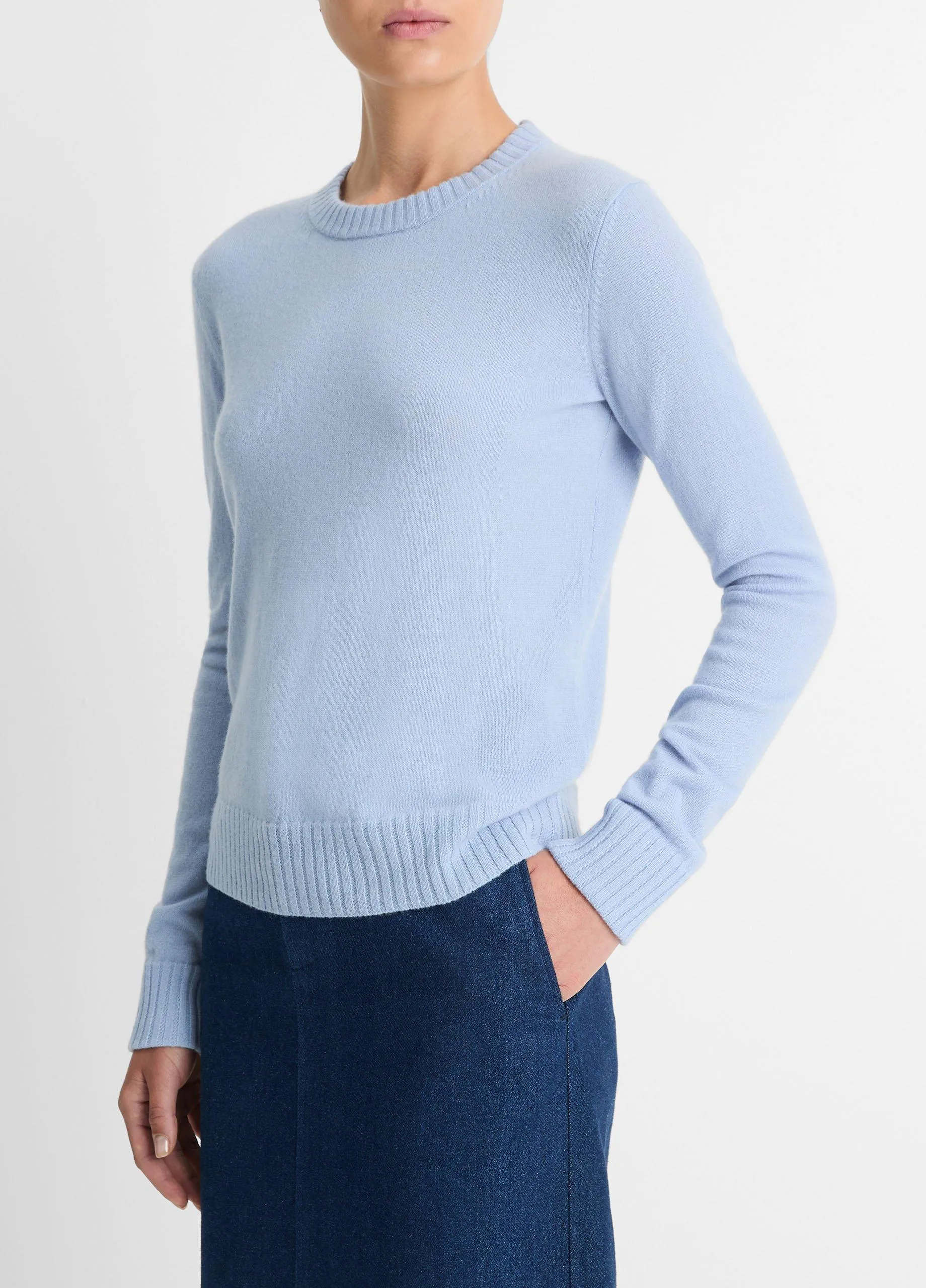 Cashmere Crew Neck Sweater