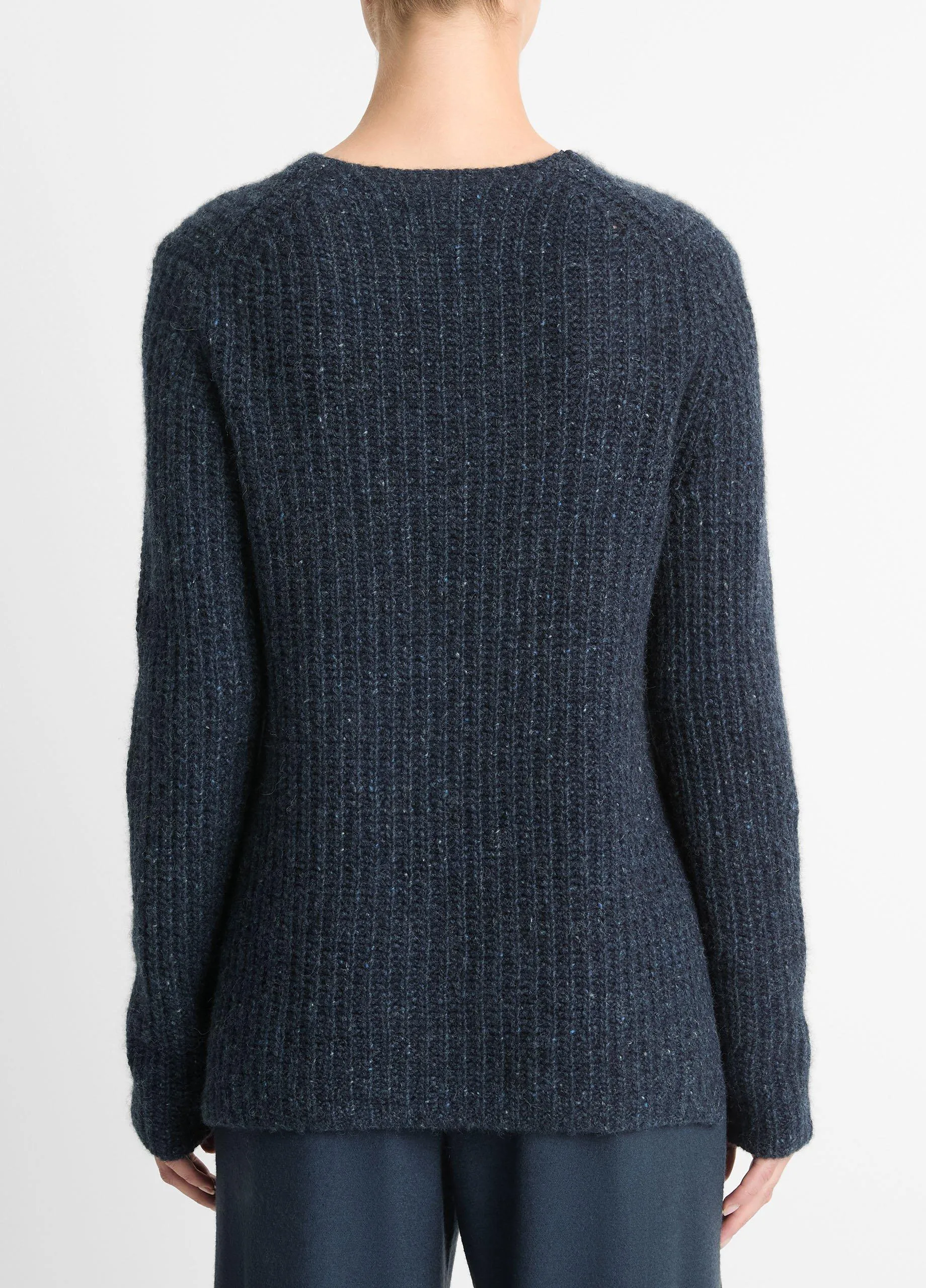 Cashmere Donegal Tunic Sweater