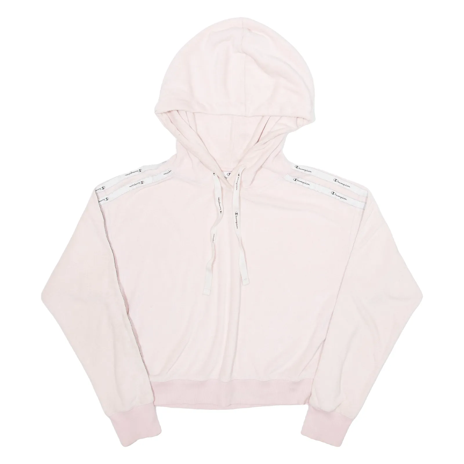 CHAMPION Crop Womens Pink Hoodie XS