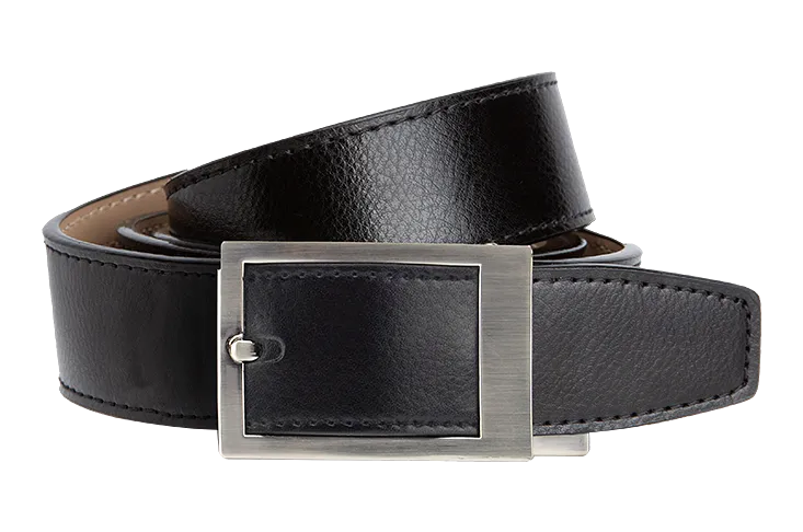 Classic Ebony, 1 3/8 Strap, Dress Belt