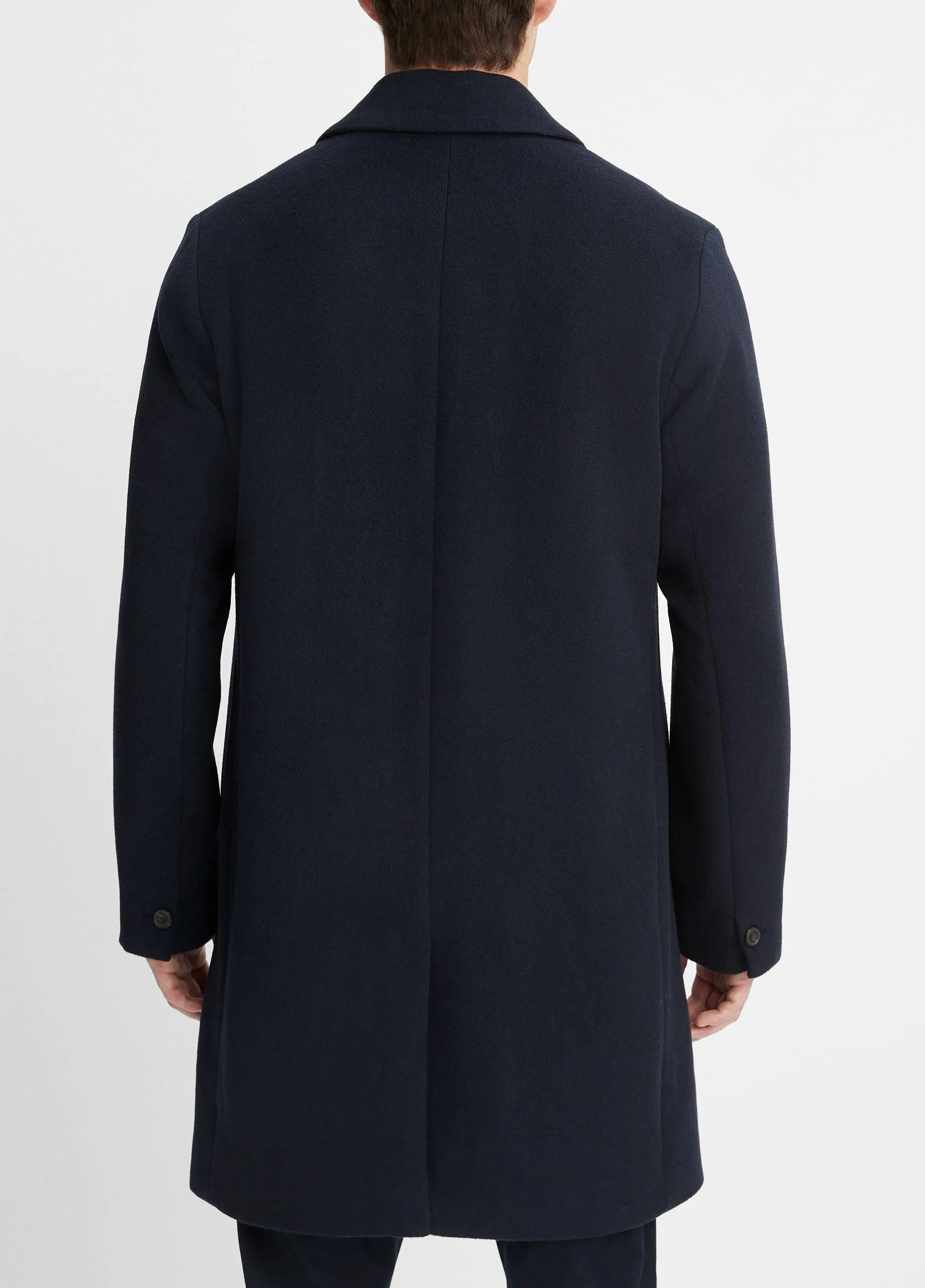 Classic Italian Wool-Blend Coat