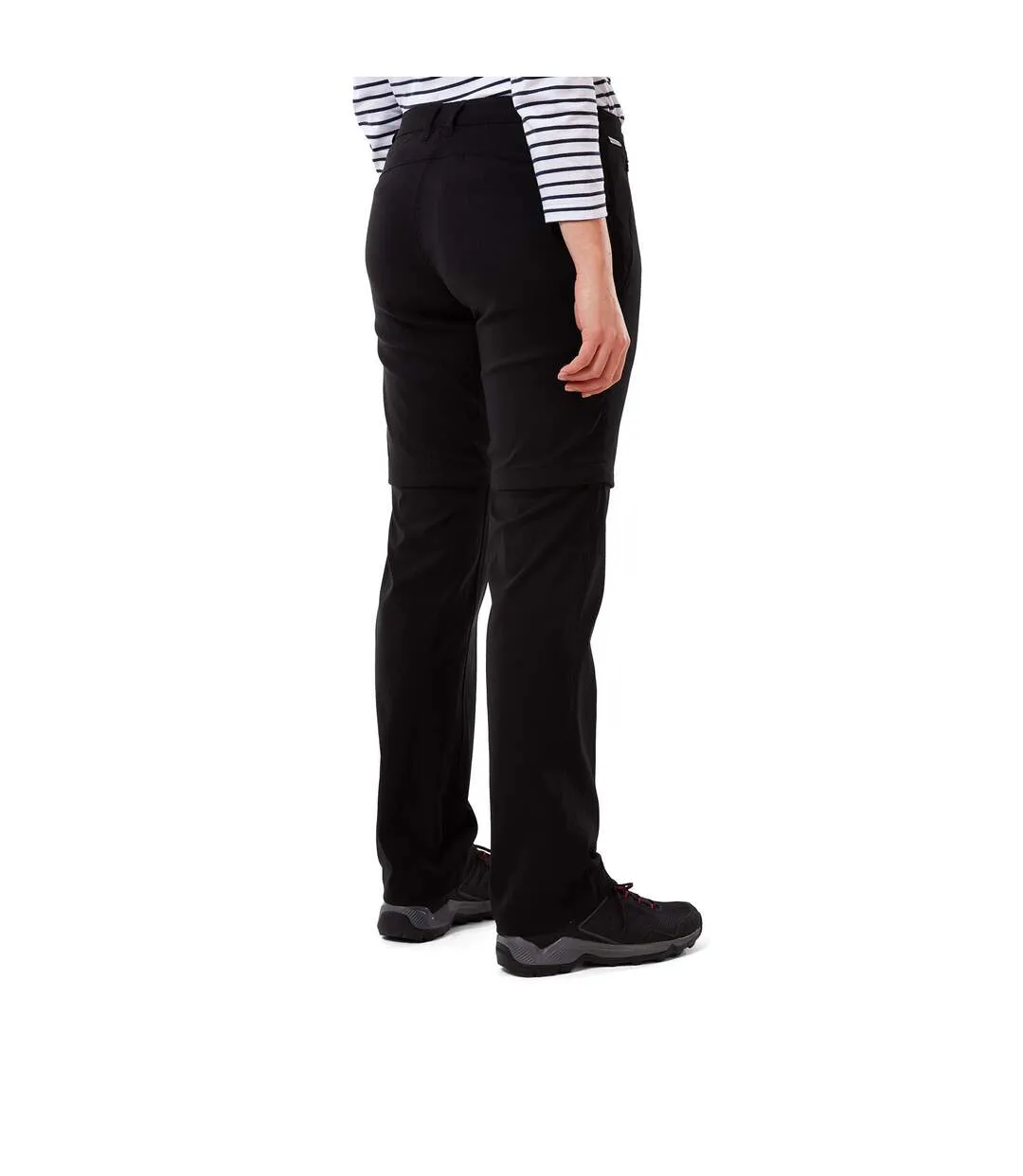 Craghoppers Womens/Ladies Kiwi Pro II Convertible Pants (Black) - UTCG1610