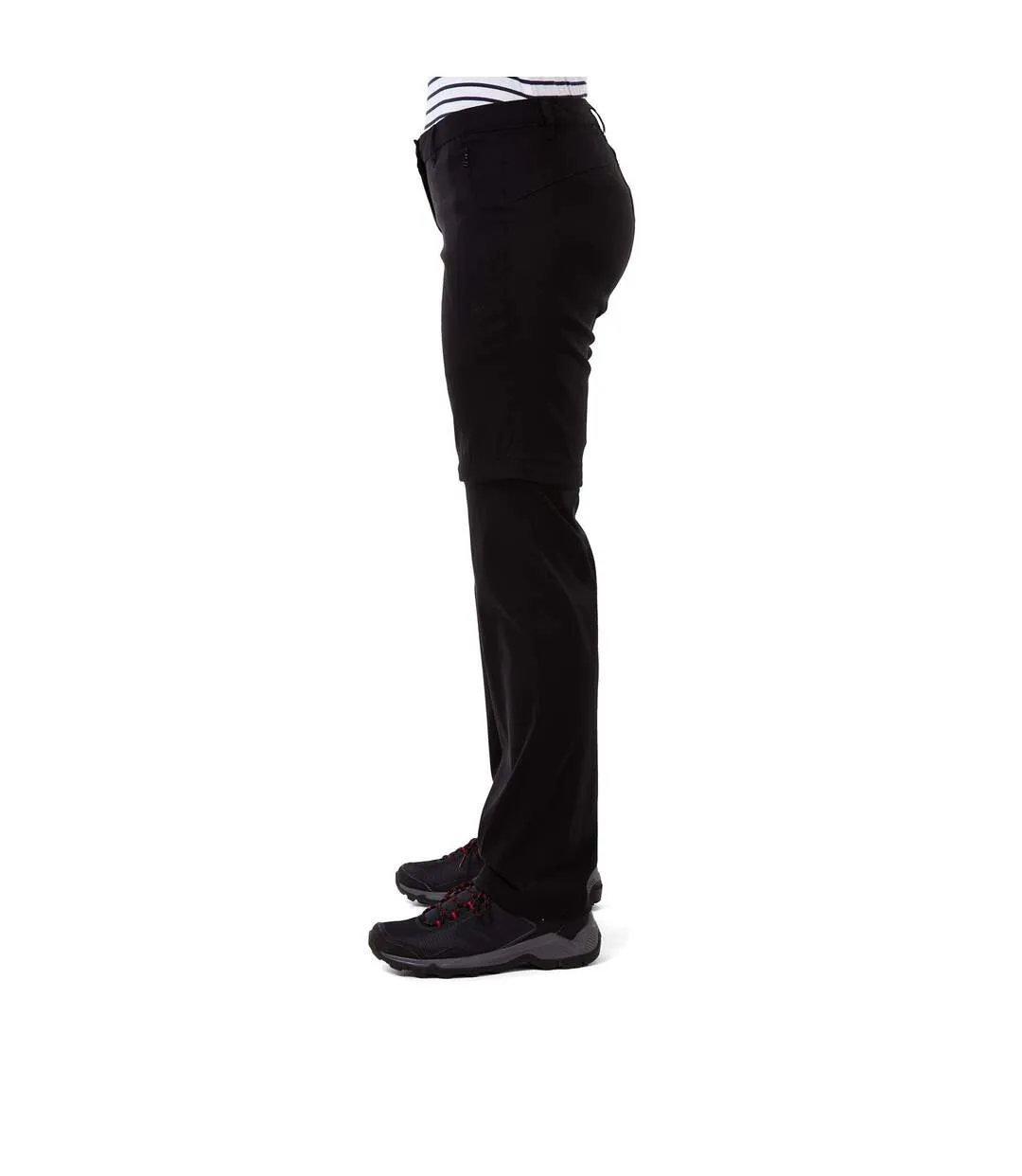 Craghoppers Womens/Ladies Kiwi Pro II Convertible Pants (Black) - UTCG1610