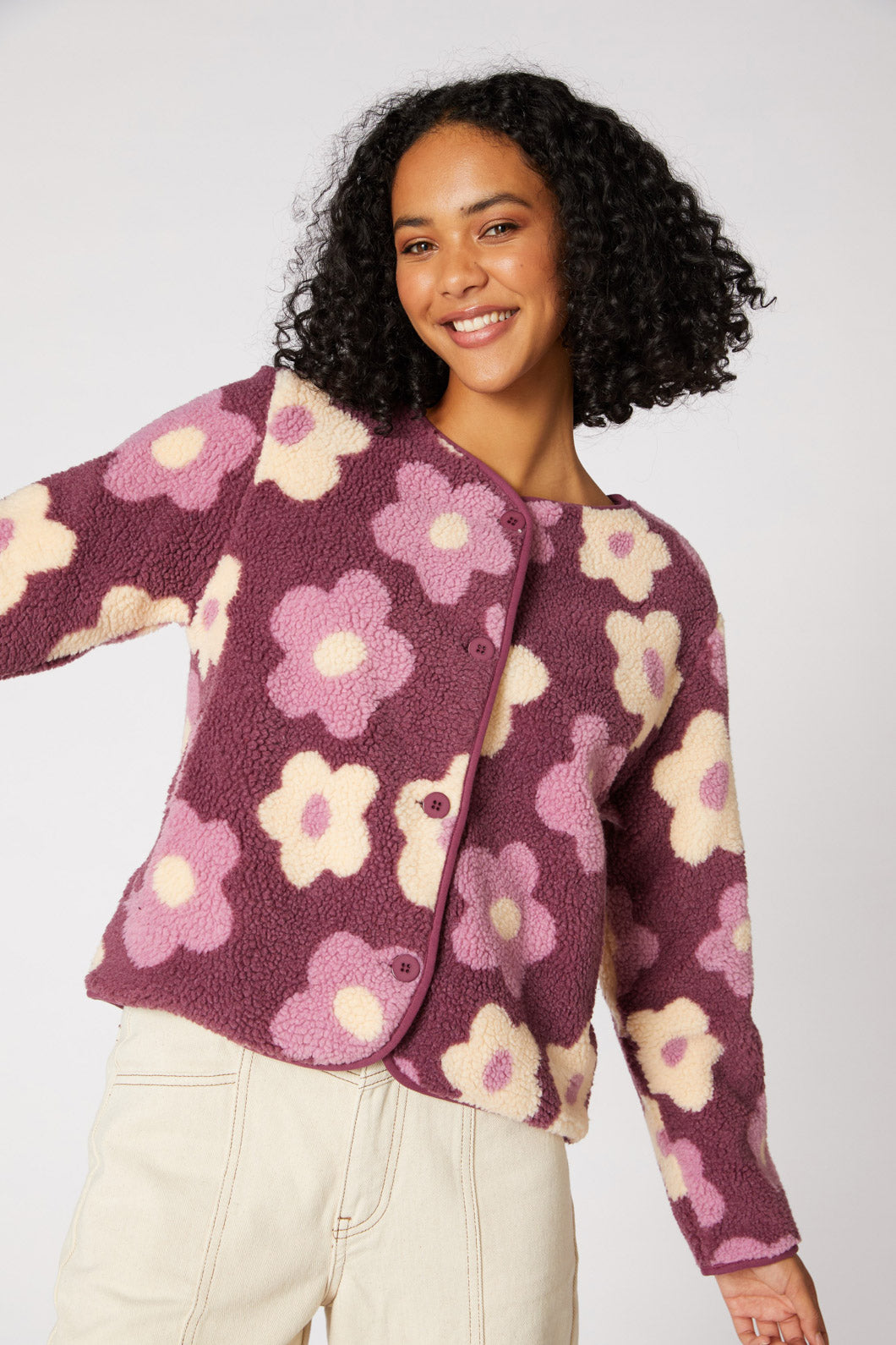 Daisy Sherpa Jacket