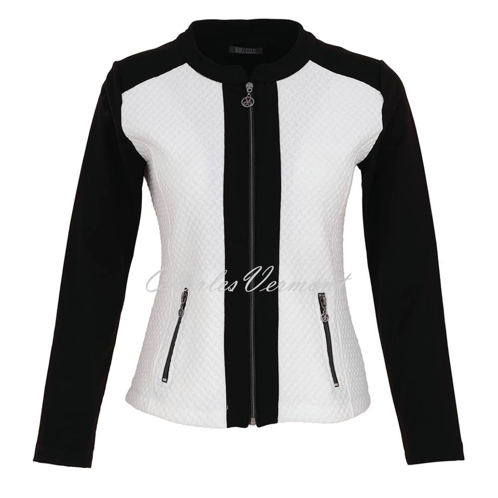 Dolcezza 'Après Ski' Collarless Jacket - Style 73215