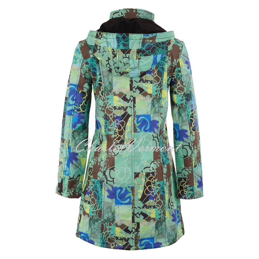 Dolcezza Coat with Ultra Thin Fleece Lining & Removable Hood - Style 72851