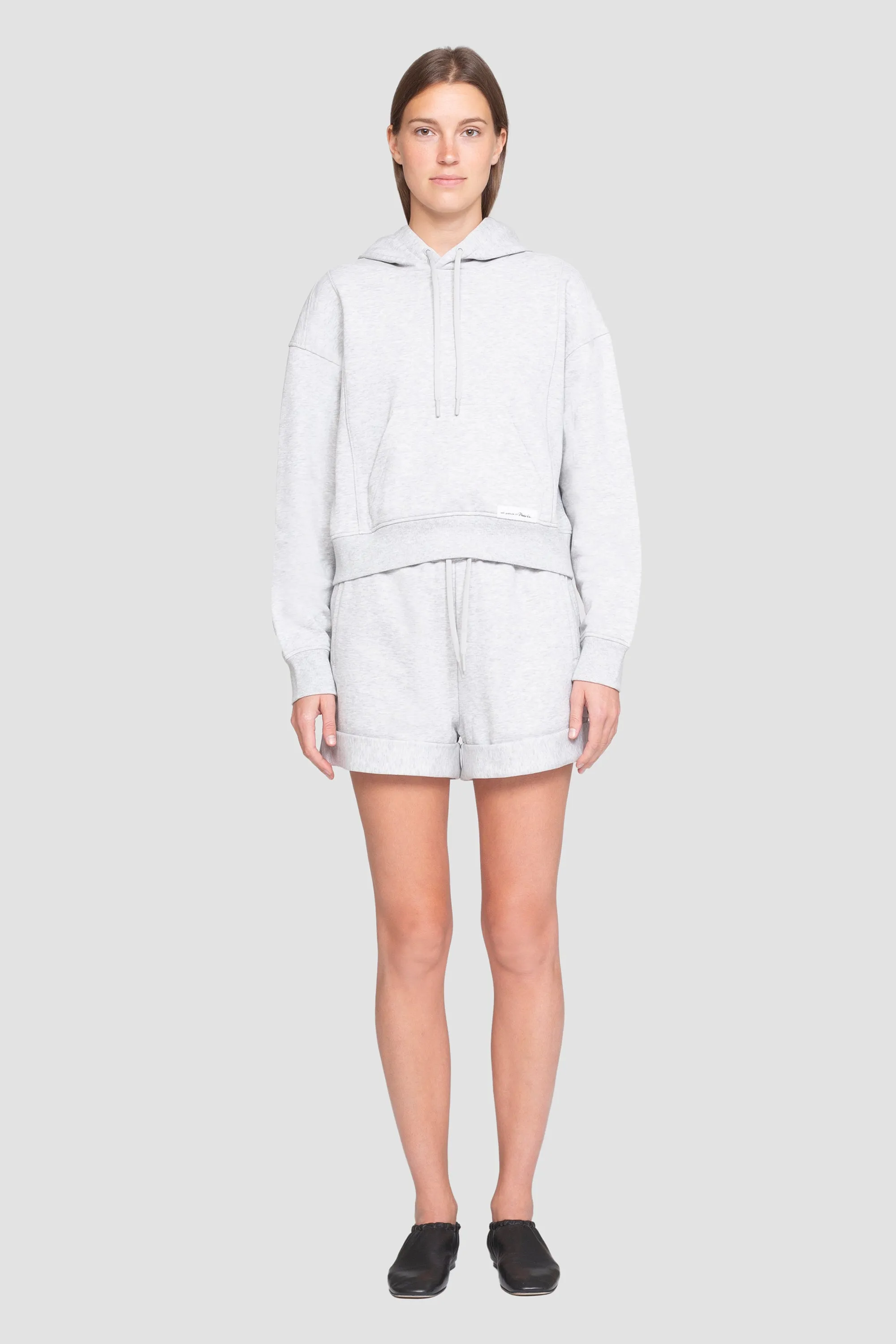 Don't Sweat It Cropped Hoodie