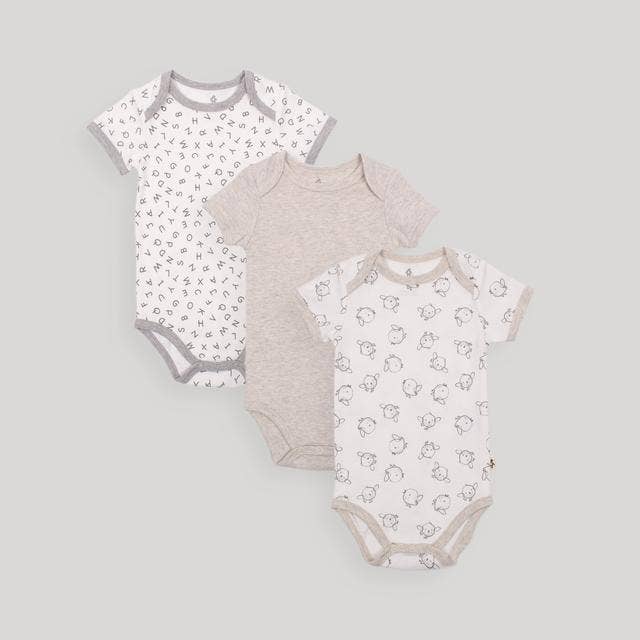 Dream 3pk Short Sleeve Bodysuit