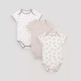 Dream 3pk Short Sleeve Bodysuit